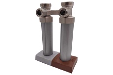 Кожух BYR PEX 100 мм (2 шт.) накладка серая (2 шт.) 2066 х 2 х 2070