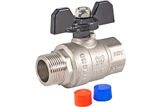 Шаровой кран PROFACTOR PF STRONG ручка бабочка в/н 3/4 дюйма PF FBV 286