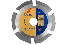 Диск пильный для быстрой и плавной обработки дерева (125х22 мм; 6 зубов) для УШМ Тундра 5396840