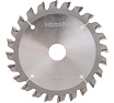 Подрезная пила для форматно-раскроечных станков ф120x20x3,1-4,3 Z=24 KON Woodtec PCD ИН 290679