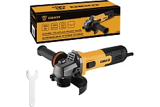 Углошлифовальная машина Deko ZKAG850-125, 125мм, 850 Вт, c антивибрационной рукояткой 084-1018