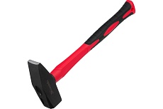 Слесарный молоток Matrix optimal, 1500 г, фибергласовая обрезиненная рукоятка, квадратный боек 10384