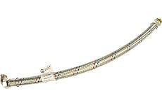 Гибкая подводка для воды НР 1&quot; х ВР 1&quot;, угловая длина 800 мм STOUT RG008P0SN0RMJ3