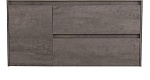Тумба под раковину BelBagno Kraft 100 см, 2 ящика, 1 дверца, правая Cemento Grigio KRAFT-1000-2C-1A-SO-CG-R
