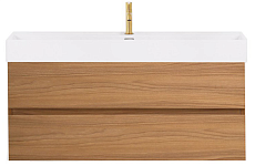 Тумба с раковиной Cezares Molveno 46-120 см Noce Chiaro