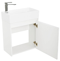 Тумба с раковиной BelBagno Kraft Mini 50 см Bianco Opaco, R