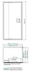 Душевой уголок WasserKRAFT Berkel 48P15 110x90