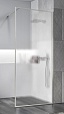Душевая перегородка Vincea Волк-Ин (Walk-In) VSW-1HP110FLBN 110x200 брашированный никель, рифленое