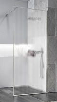 Душевая перегородка Vincea Волк-Ин (Walk-In) VSW-1HP110FLBN 110x200 брашированный никель, рифленое