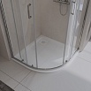 Поддон для душа BelBagno TRAY-MR-UNO-R-80-550-35-W-BO 80x80 белый, накладка белый