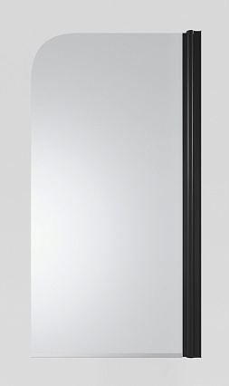 Шторка для ванны Timo TCM-80/03F-6 80x140 матовое, черный