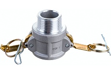 Камлок соединение типа B (1&quot;; розетка; наружная резьба BSP; алюминий) TITAN LOCK TL100BAL