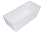 Ванна из искусственного камня Timo Erika ERIKA1700 170x75 см белый матовый