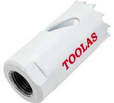 Коронка Bi-Metall 25 мм, М42 Со8% TOOLAS 00006811