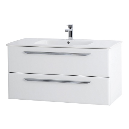 Мебель для ванной Cezares Eco-Cer 100 см Bianco Opaco