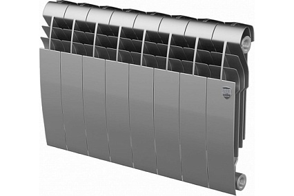 Радиатор Royal Thermo BiLiner 350/Silver Satin - 8 секций НС-1197130