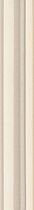 Бордюр Багет Kerama Marazzi Каподимонте беж 5х30 см, BLC005