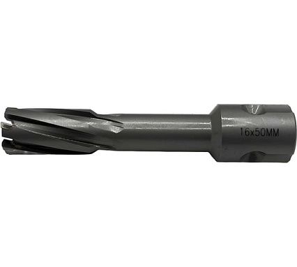 Сверло корончатое TORNERI 16х50 мм, ТСТ, Universal / Weldon 19 Т023652