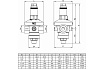 Редуктор давления мембранный (от 1 до 7 бар, 3/4) Valtec VT.085.N.0507