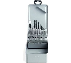 Набор ручных метчиков GSR DIN352 M3-M12 + сверла 30 предметов 00708060