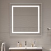 Зеркало BelBagno SPC-KRAFT-800-800-SENS-AL 80x80 см сенсорный выключатель, сатин
