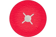 Фибровый шлифовальный круг CR5229 125x22 мм, керамика, P80, 10 шт Interflex 3024802501-10