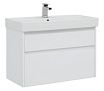 Тумба с раковиной Aquanet Nova Lite 90 см, 2 ящика