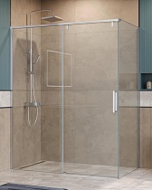 Душевой уголок BelBagno SOFT_CLOSE-1-AH-1-150/80-C-Cr 150x80 прозрачный, хром