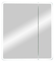Зеркальный шкаф Континент Emotion LED 70x80 с подсветкой, МВК029