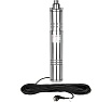 Винтовой насос JEMIX 4-QGB-1-115M Ø 102 мм (4"), мощность 1100 Вт, эл.кабель 50 м, макс. напор 157 м, ном. напор 67 м, при 1.8 куб.м/ч, встроенный блок управления, материал винта сталь ВН-4-157-48