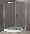 Душевой уголок BelBagno UNO-R-2-95-P-Cr 95x95 рифленый