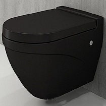 Крышка-сиденье Bocchi Taormina/Jet Flush/Parma A0300-004 с микролифтом, матовый черный