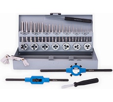 Набор ручных метчиков и плашек GSR 25х9 M3-M12 HSSG 32 предмета 00708070