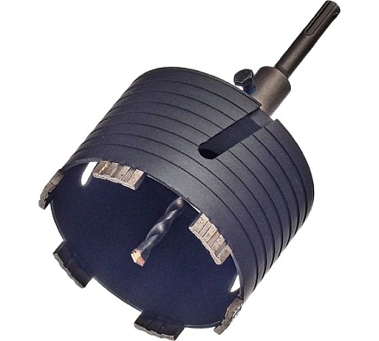 Коронка алмазная по армированному бетону и кирпичу 110 мм, SDS+ TORGWIN T826932