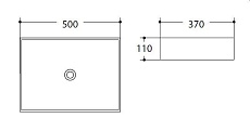 Раковина Art&Max AM-78570B-50 50 см белый