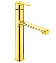 Смеситель для раковины E.C.A. Luna 102808949EX золото