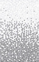 Плитка Шахтинская плитка Лейла серая 02 25х40 см, 10100001088