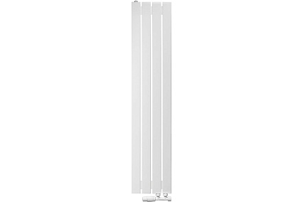 Вертикальный радиатор c нижним подключением, ARBIOLA Liner V 1200-36-04 VR, RAL 9016 матовый белый 255385
