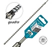 Бур Quadro (22x1000 мм; SDS-plus) RENNBOHR 512210