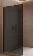 Душевая перегородка Vincea Волк-Ин (Walk-In) VLSW-1H100GFBC 100x200 брашированная медь, матовое тонированное