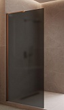 Душевая перегородка Vincea Волк-Ин (Walk-In) VLSW-1H100GFBC 100x200 брашированная медь, матовое тонированное
