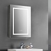 Зеркальный шкаф Aquatek 50x70 см с подсветкой, антипар, хром AQ7504-MLC