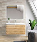 Мебель для ванной BelBagno Albano 120 см подвесная, Rovere Rustico
