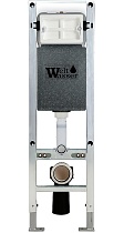 Комплект Weltwasser 10000010513 унитаз Gelbach 041 MT-BL + инсталляция + кнопка Amberg RD-BL