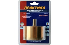 Коронка алмазная по керамограниту (82 мм) Практика 776-201