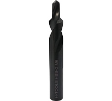 Комбинированное сверло-зенкер по металлу H-Tools 90гр., M6, 6,4/11,5мм HSS-G VAP PRO 102623HT