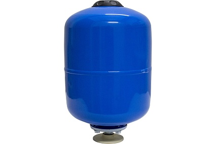 Цилиндрический бак 8 л, 10 бар, синий, мембрана EPDM CRUWA CRW 8 C BL