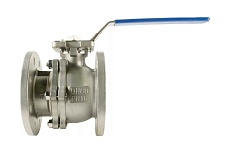 Шаровый кран DN.ru КШФП.316.200 Ду80 Ру16 с ISO-фланцем и рукояткой D160-04877