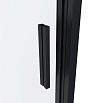 Душевая дверь Vincea Альфа (Alpha) VDS3-3AL900CLB 90x195 черный, прозрачная