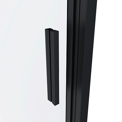 Душевая дверь Vincea Альфа (Alpha) VDS3-3AL900CLB 90x195 черный, прозрачная